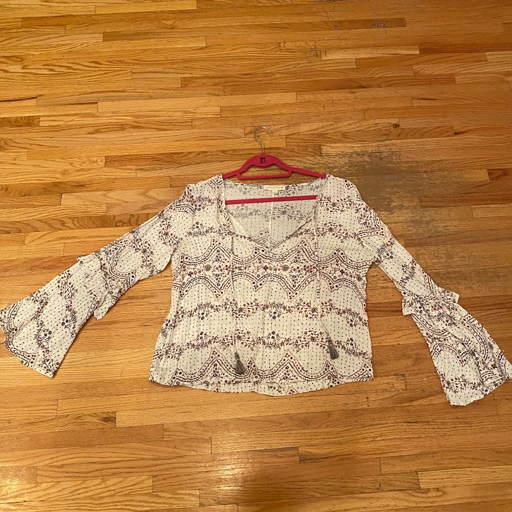 Lovestitch bell sleeve shirt